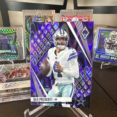 2023 Panini Phoenix Dak Prescott Purple Seismic /125 Dallas Cowboys 🔥🔥