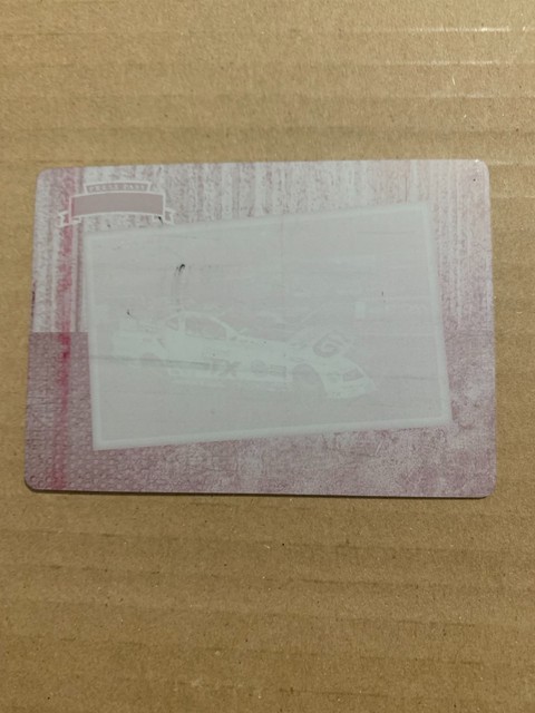 2010 JOHN FORCE /ASHLEY FORCE HOOD PRESS PASS LEGENDS MAGENTA PRESS PLATE 1/1