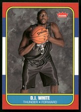 DJ White Rookie - 2007-08 Fleer Basketball
