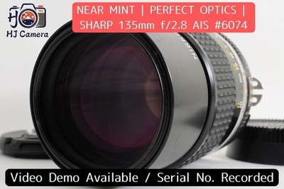 [NEAR MINT] Nikon AI-S AIS Nikkor 135mm f/2.8 Telephoto MF Lens From Japan