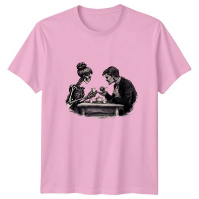 A Dark Romance Tea Party mit T-Shirt Victorian Art Gothic
