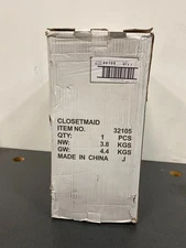 ClosetMaid 18" H x 9" W 3-Tier Kitchen Cabinet Pull-Out Organizer - Platinum