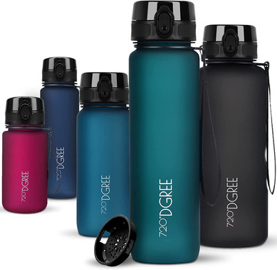 720°DGREE Trinkflasche  Uberbottle  +Sieb - 350Ml, 500Ml, 650Ml, 1000Ml, 1,5L, 2