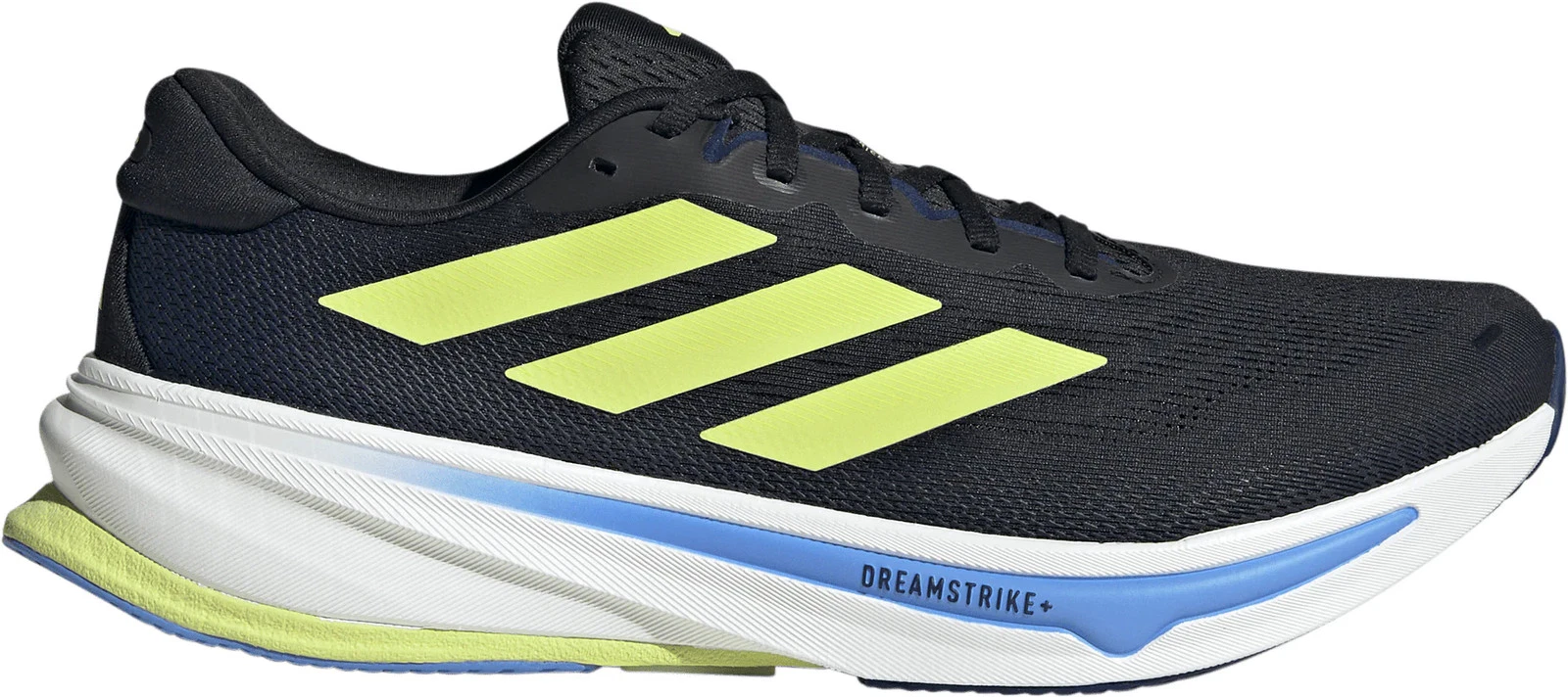 adidas Supernova Rise 2 Mens Running Shoes Black Cushioned Comfort Run Trainers