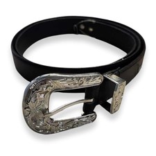 Creative Factory | Western Belt | Scratch-Resistant | Black | X-Large (39-43)