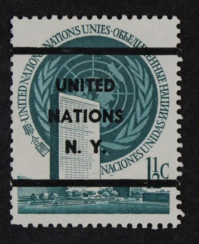 CKStamps: US Stamps Collection United Nations Scott#2 Pre-Cancel