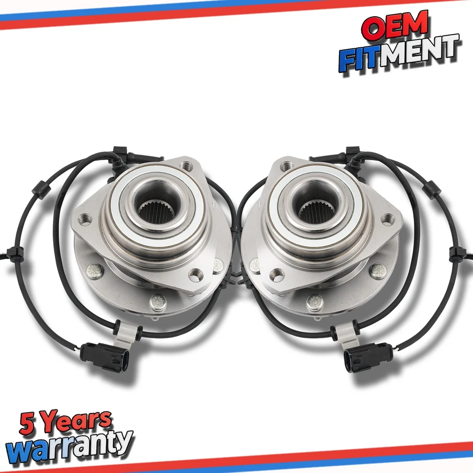 Juego de 2 unidades de conjunto de buje de rueda delantera para GMC Envoy XUV 2004-2005 513188 Foto 4 de 4