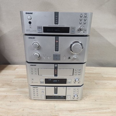 Sony MD-717 Sony Mini Component System W/ Amplifier Tuner Mini Disc CD