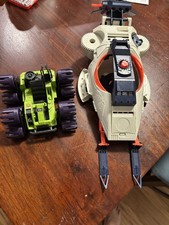 Hasbro G.I. Joe Cobra Ice Sabre Arctic Assault Vehicle and Swampmasher Vehicle