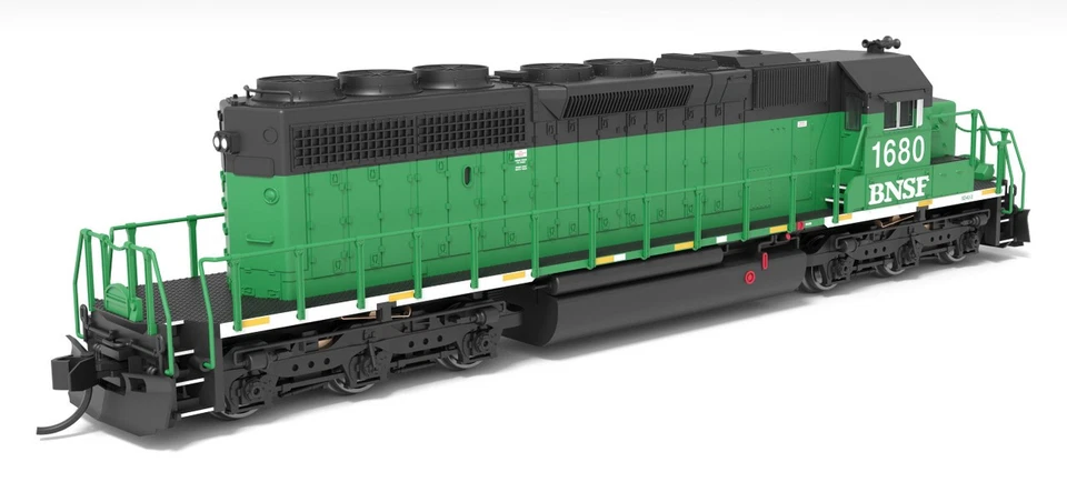 Broadway Limited 9463 N Scale BNSF Railway EMD SD40-2 1686 (DCC/Sound) - Image 3 of 4