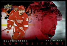 2025-26 Upper Deck Compositions Red Dylan Larkin /199 #CMP-29
