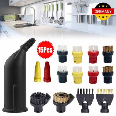 15 Stück Düsenbürsten Zubehör Für KARCHER Dampfreiniger SC1 SC2 SC3 SC4 SC5 NEU