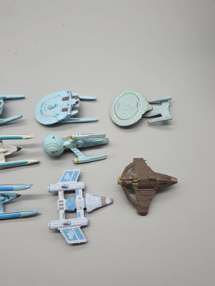 Star Trek U.S.S. Enterprise, U.S.S Excelsior NCC 2000 Galoob Lot Of 8 - Image 3 of 4