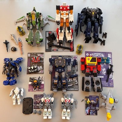 Lot of 16 Transformers Figures - Studio Series, Combiner Wars, Seige, Blokees