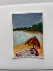 "Sun Boo-ther" OOAK ACEO acrylic landscape painting, signed by artist — photo 2