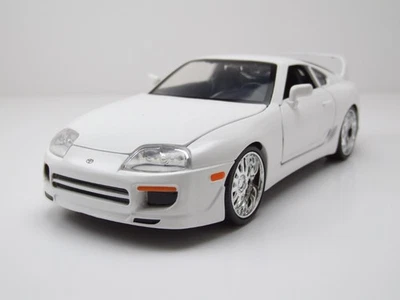 Toyota Supra 1995 weiß Brian Fast & Furious Modellauto 1:24 Jada Toys - Bild 1 von 4