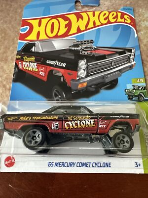 2023 Hot Wheels #211 HW Gassers 4/5 '65 MERCURY COMET CYCLONE New
