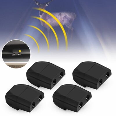 10PCS Deer Whistles For Vehicles, Dual Horn Save Deer Whistles Adhesive
