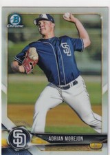 -2018 BOWMAN CHROME REFRACTORS RC ADRIAN MOREJON SAN DIEGO PADRES ROOKIE S2838