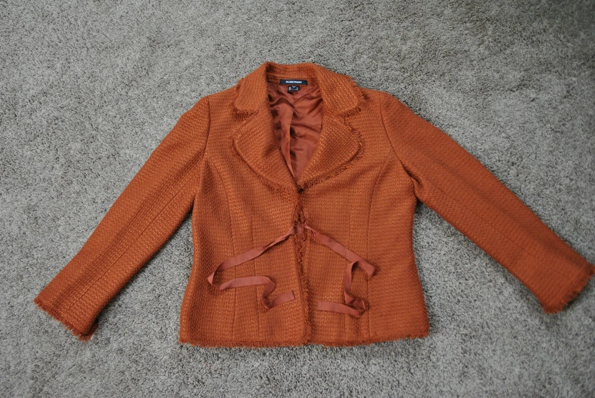 Ellen Tracy Women s Coat Jacket Fall Winter Size 14 Petite eBay
