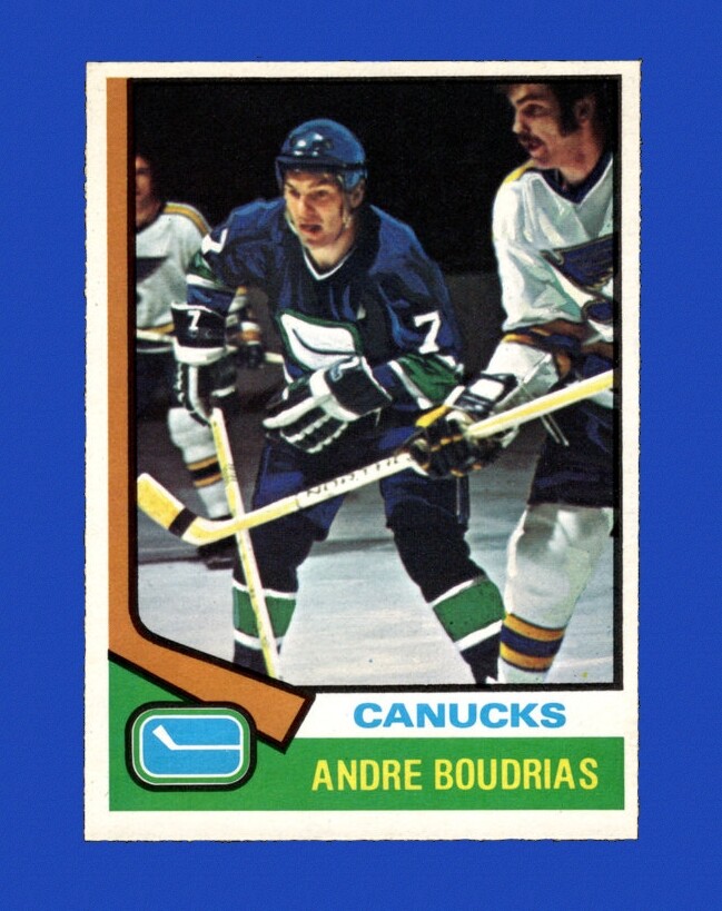 1974-75 O-Pee-Chee Set-Break #191 Andre Boudrias NR-MINT *GMCARDS*