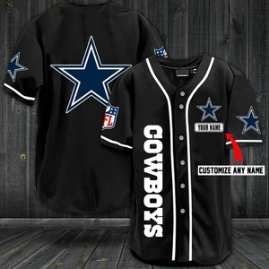 dallas cowboys baseball jersey