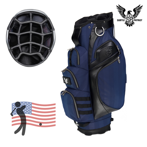 Subtle Patriot Covert Golf Cart Bag for ridingw/ 15 clubs / dividers
