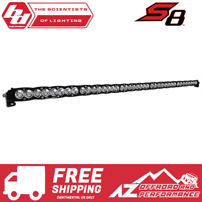 BAJA DESIGNS S8 Single Row 50'' Spot Beam LED Light Bar 705001