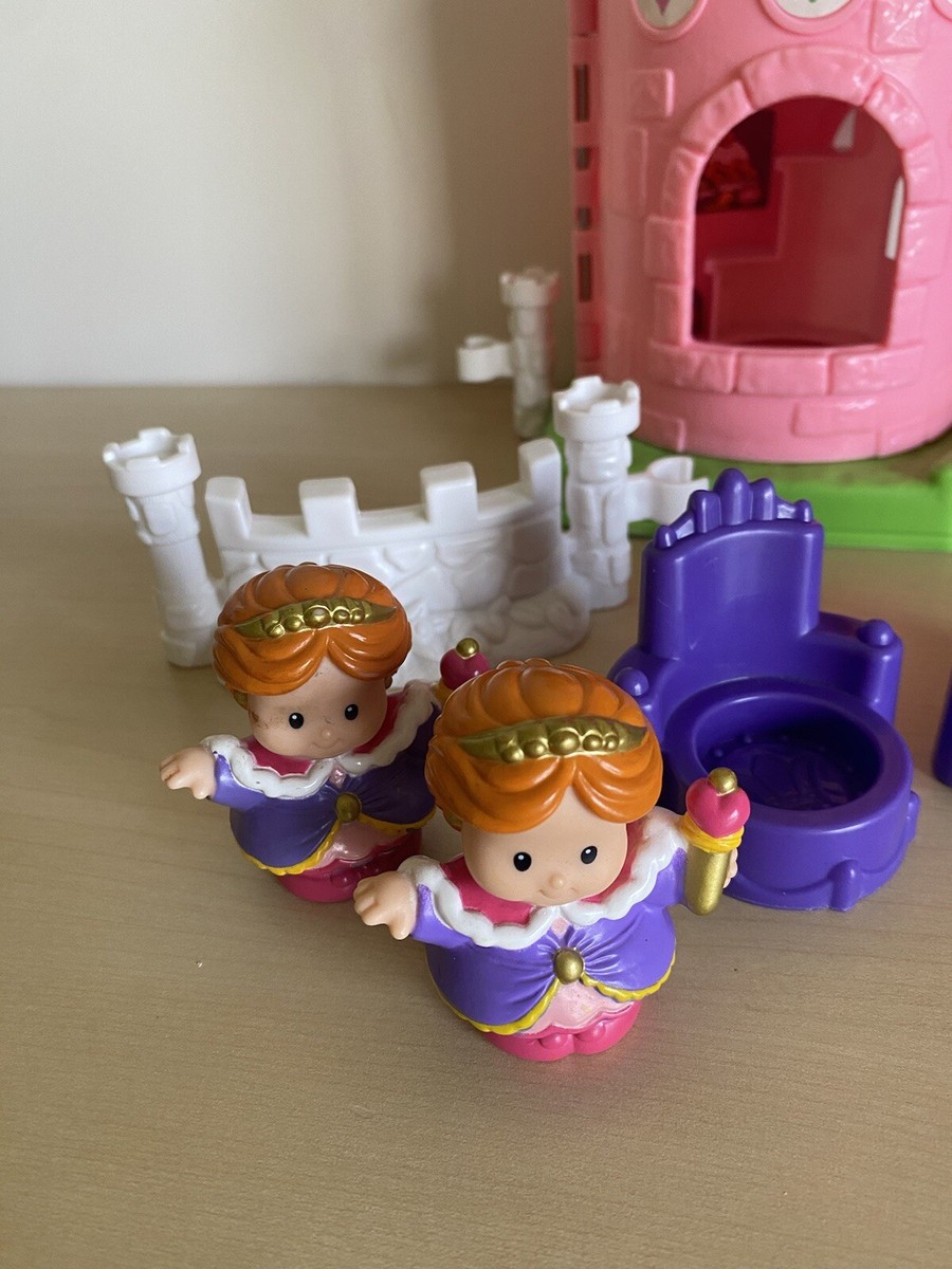 Fisher Price Little People Lil' Kingdom Palace Pink Castle