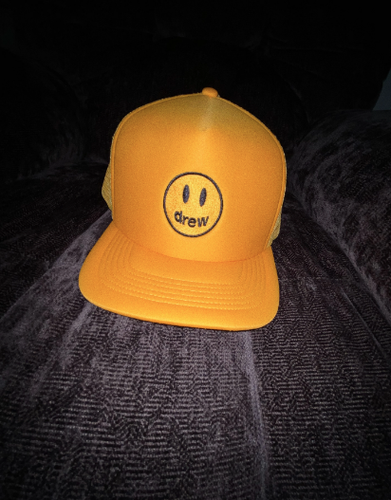Drew House Bieber Yellow Truckers Hat 