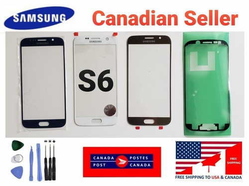Front Screen Glass Replacement For Samsung Galaxy S5 S6 S7 edge with Adhesive - Picture 12 of 27