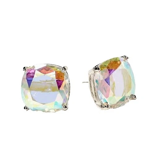 Kate Spade New York resina pendientes de moda de latón