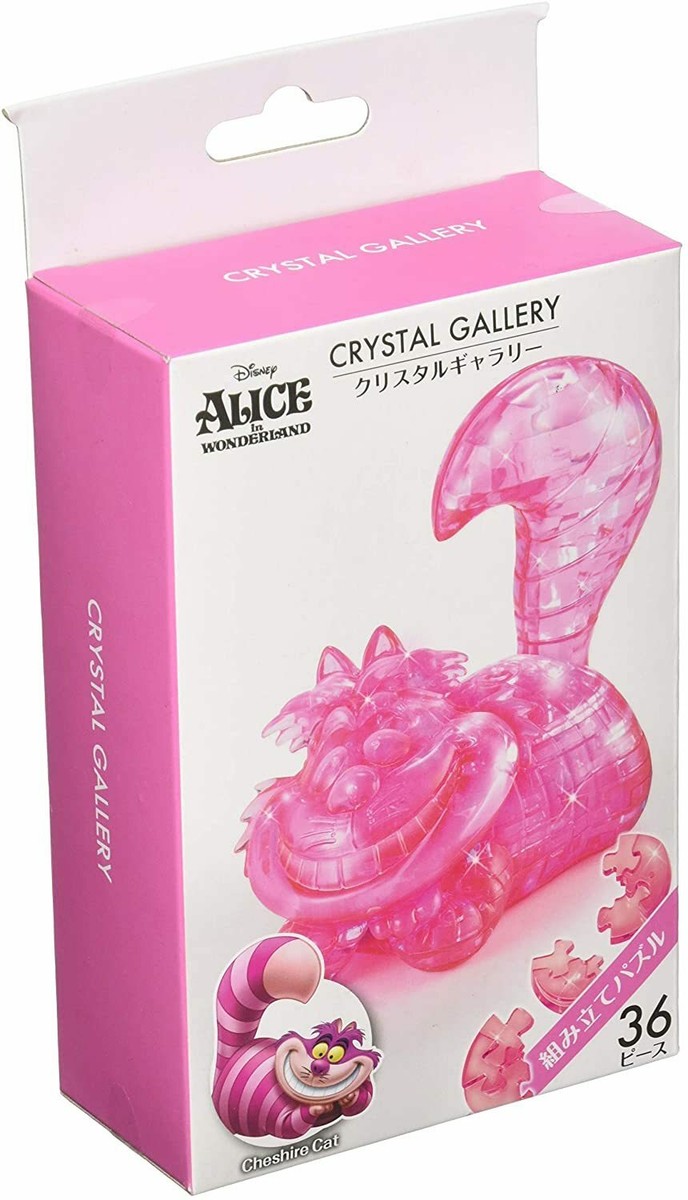 3Dクリスタル アリス Hanayama Crystal Gallery 3d Puzzle 36piece Disney Alice