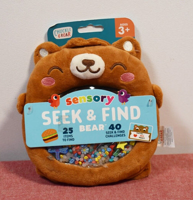 Chuckle & Roar Sensory Seek & Find Bear Board Game