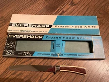 Vintage EVERSHARP Frozen Food Knife in Original Box Sheffield England