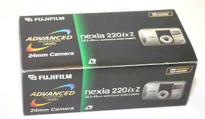 Fujifilm 220ixZ Nexia 24mm Film Point & Shoot Camera Brand New in