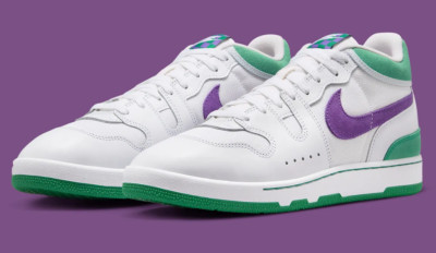 NEW Nike Mac Attack Grape Green White John McEnroe Wimbledon US Open QS DS