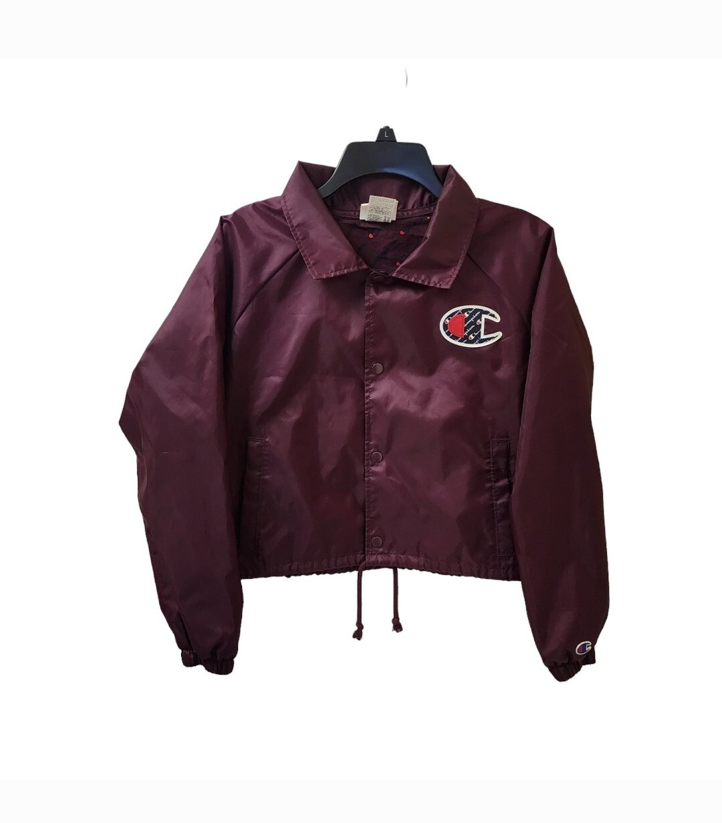 champion burgundy jacket