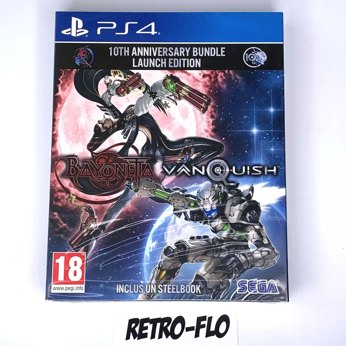 Bayonetta & Vanquish 10th Anniversary Bundle: Launch Edition - PlayStation 4