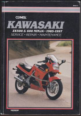 CLYMER KAWASAKI ZX500 & 600 NINJA 1985-1997 | eBay