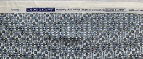 "Piccola" Upholstery Drapery Fabric By D'ascoli & Covington Blue Green 3+ Yds - Picture 15 of 21