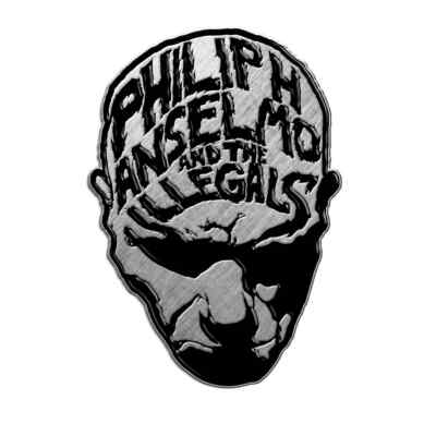 PHILIP H ANSELMO & THE ILLEGALS face 2021 METAL PIN BADGE official merchandise