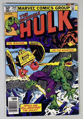 The Incredible Hulk # 260 Marvel Comics VF-/VF