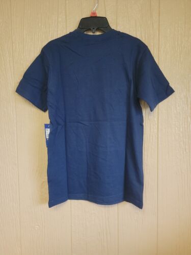 Pony Boys T-Shirt sz M (10/12) Blue with Red & White Graphics - Picture 3 of 5