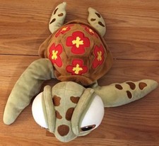 FINDING NEMO "SQUIRT" the TURTLE14" Disney Store beanbag plush