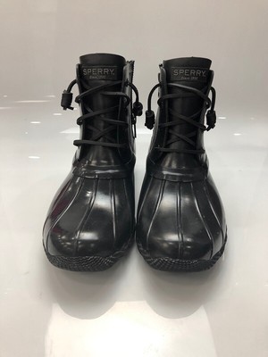 sperry saltwater rubber flooded duck boot