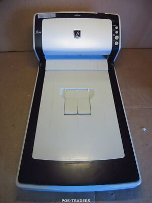 Fujitsu FI-6230 USB Color Flatbed A4 Document Scanner NO TRAY - 7715 SCANS OK