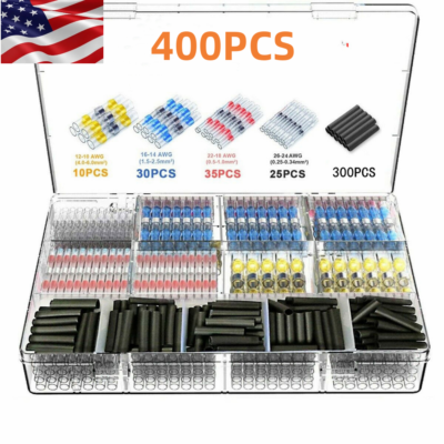 1000PCS Solder Seal Sleeve Heat Shrink Wire Connectors