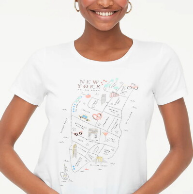j crew collection tees