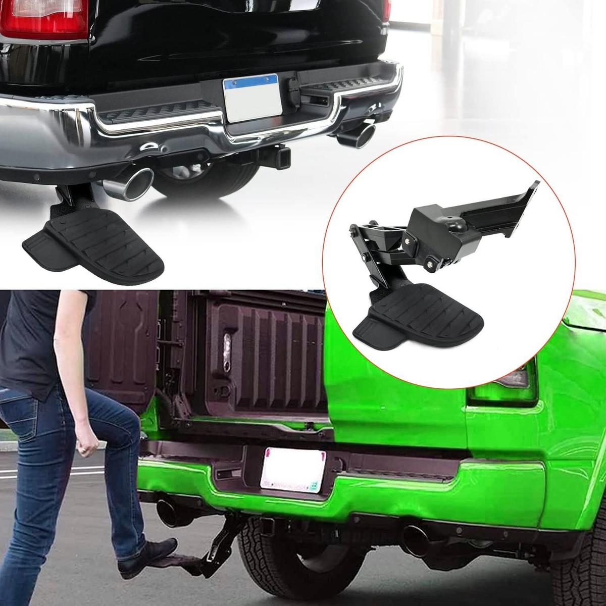 RAM♡ 82215842AH For 2019-2024 Ram 2500 & 3500 Rear Bumper Side Step OEM
